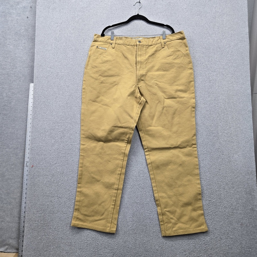 Schaefer Outfitter Men Pants 42X38 Tan Workwear Ranch Hand Authentic Dungarees